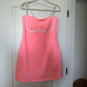 All yoga pink bubblegum active dress size large new with tags.